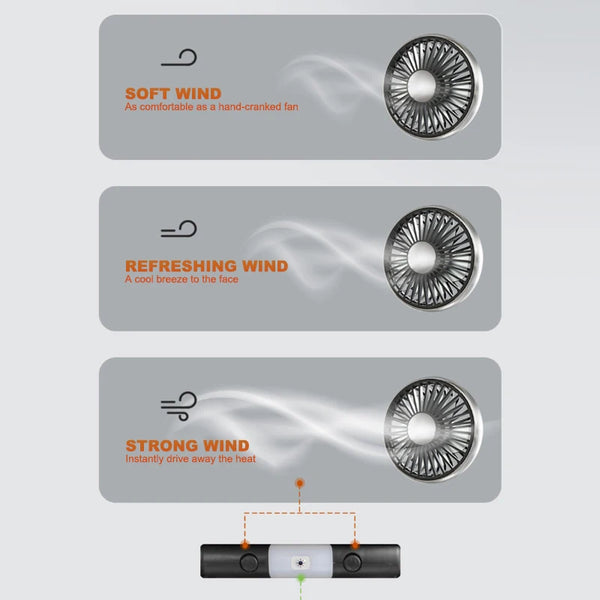 Portable Dual Cooling Fan